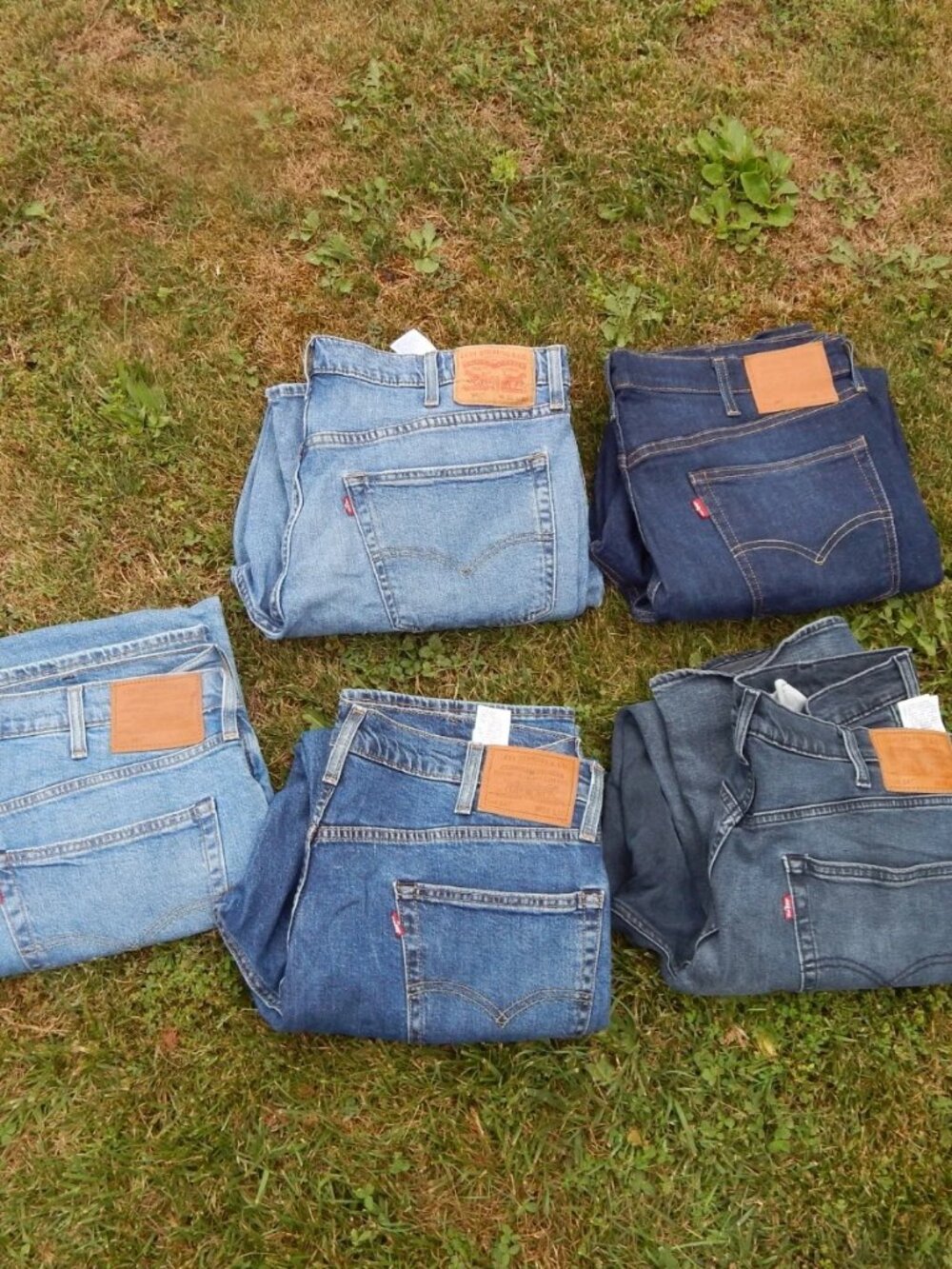 Levis Levi's 541 Mens Blue Jeans Lot of 5 Pairs 38X30 38/30 Jeans **************